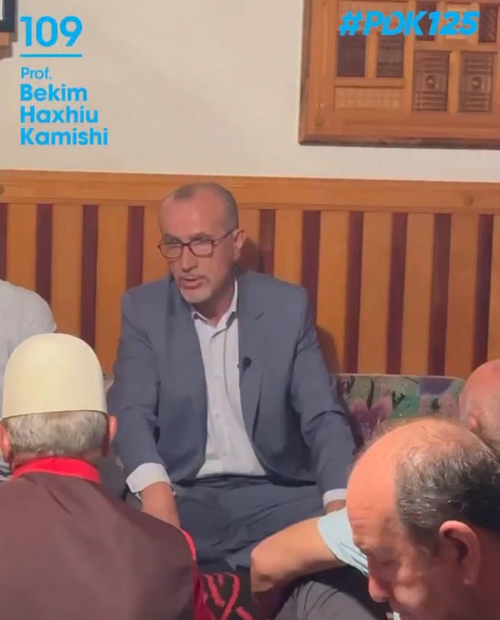 Kandidat i PDK-së për deputet — Bekim Haxhiu Kamishi, numri 109